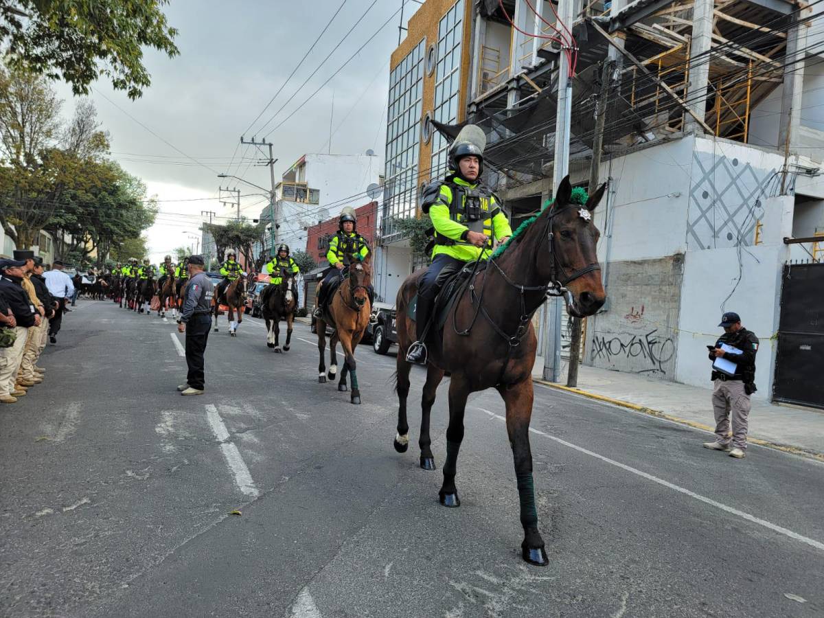 Máxima seguridad en Toluca para el México vs Honduras en el Nemesio Diez