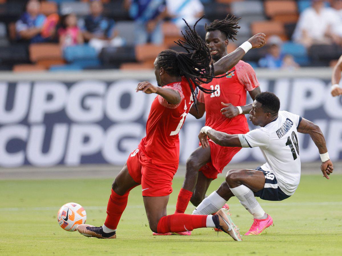 Cuba 1 - 4 Guadalupe por Copa Oro 2023, FUTBOL-INTERNACIONAL