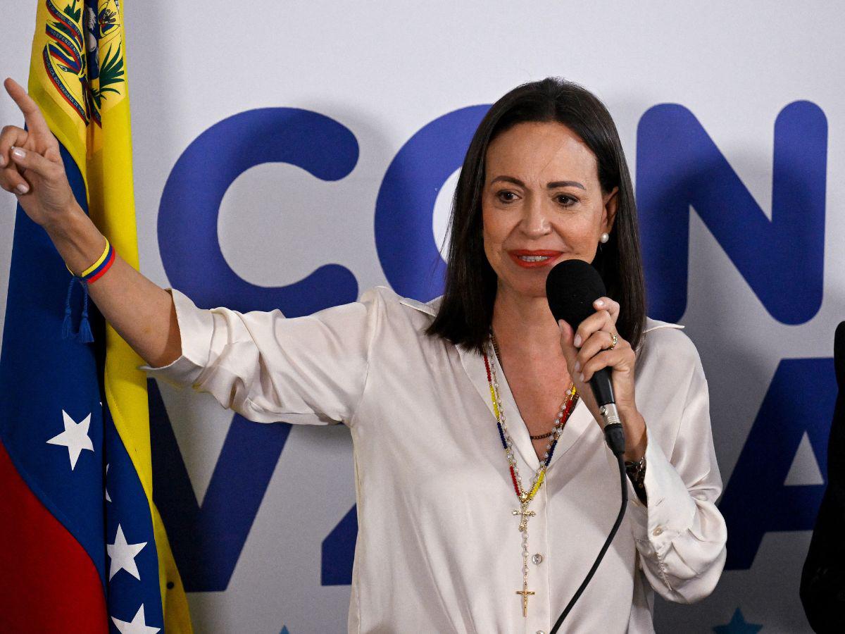 María Corina Machado denuncia aumento de violencia y culpa reelección de Maduro