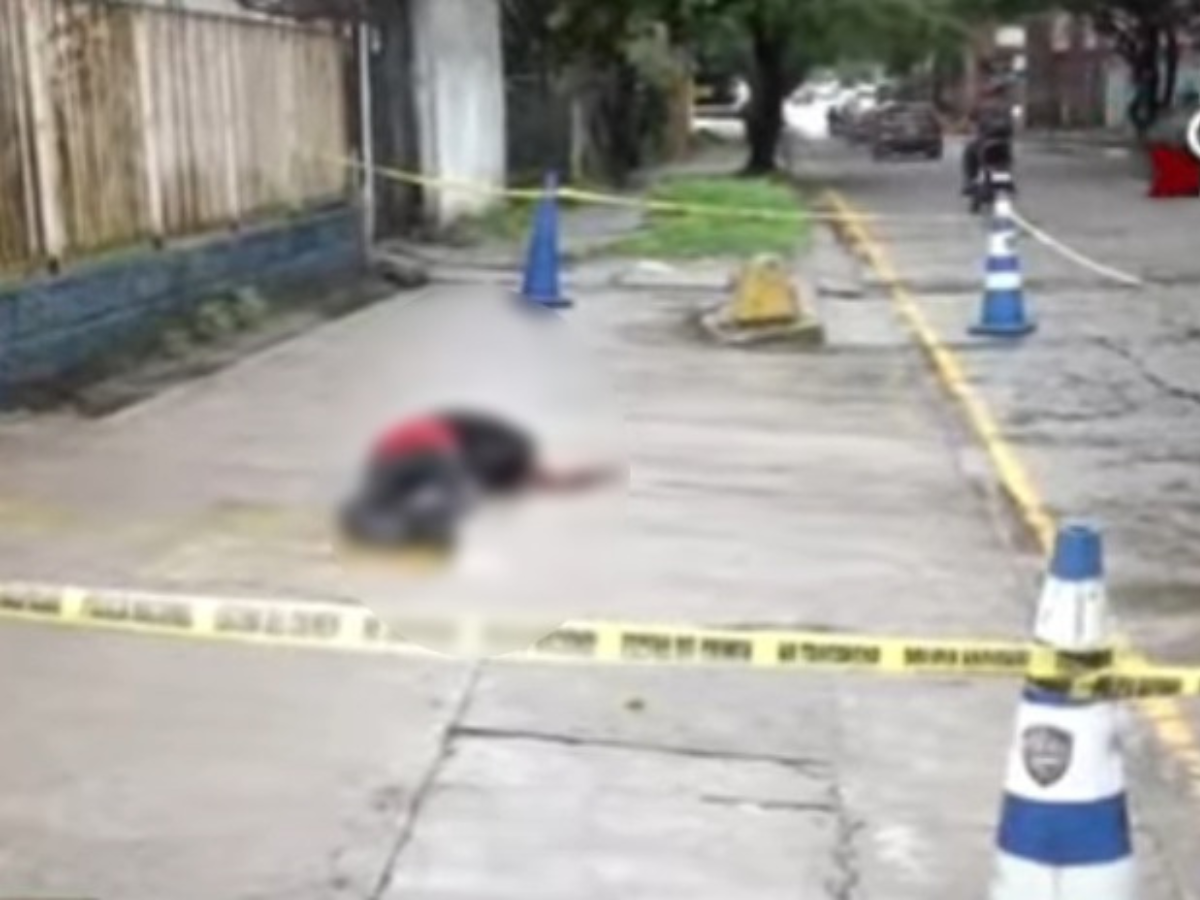 Hallan muerto a puñaladas a guardia de seguridad en San Pedro Sula