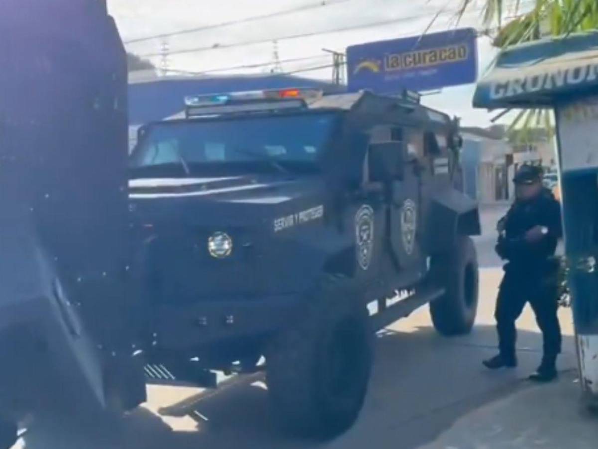 Black Mambas y 200 agentes policiales: así luce Catacamas tras intervención