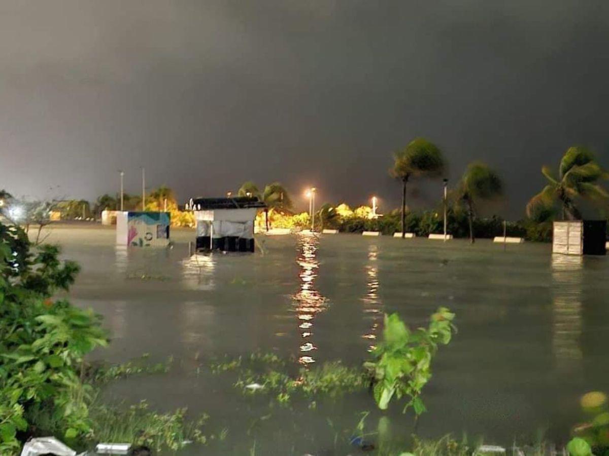 Daños que dejó el huracán Milton en México