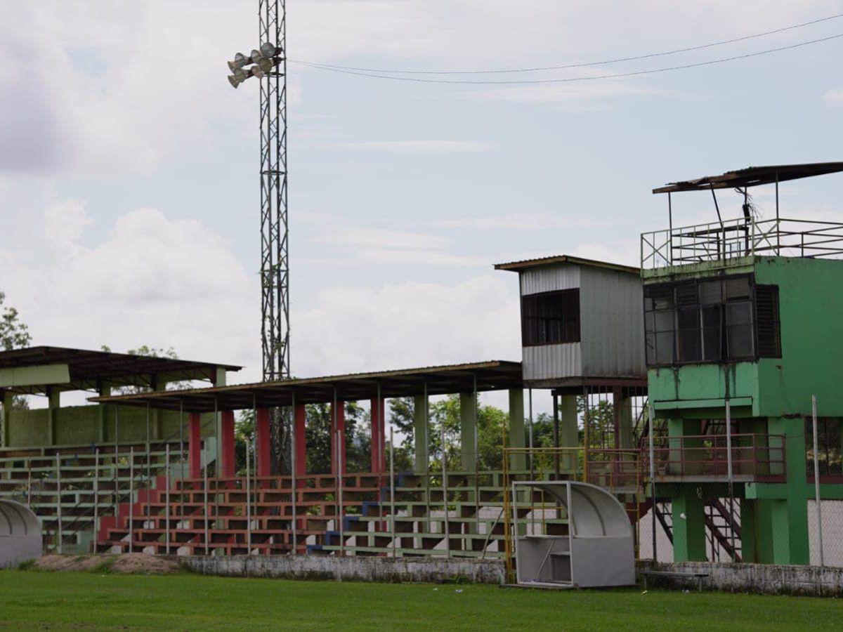 En fotos: Comienza remodelación del estadio Rubén Guifarro de Catacamas y así lucirá