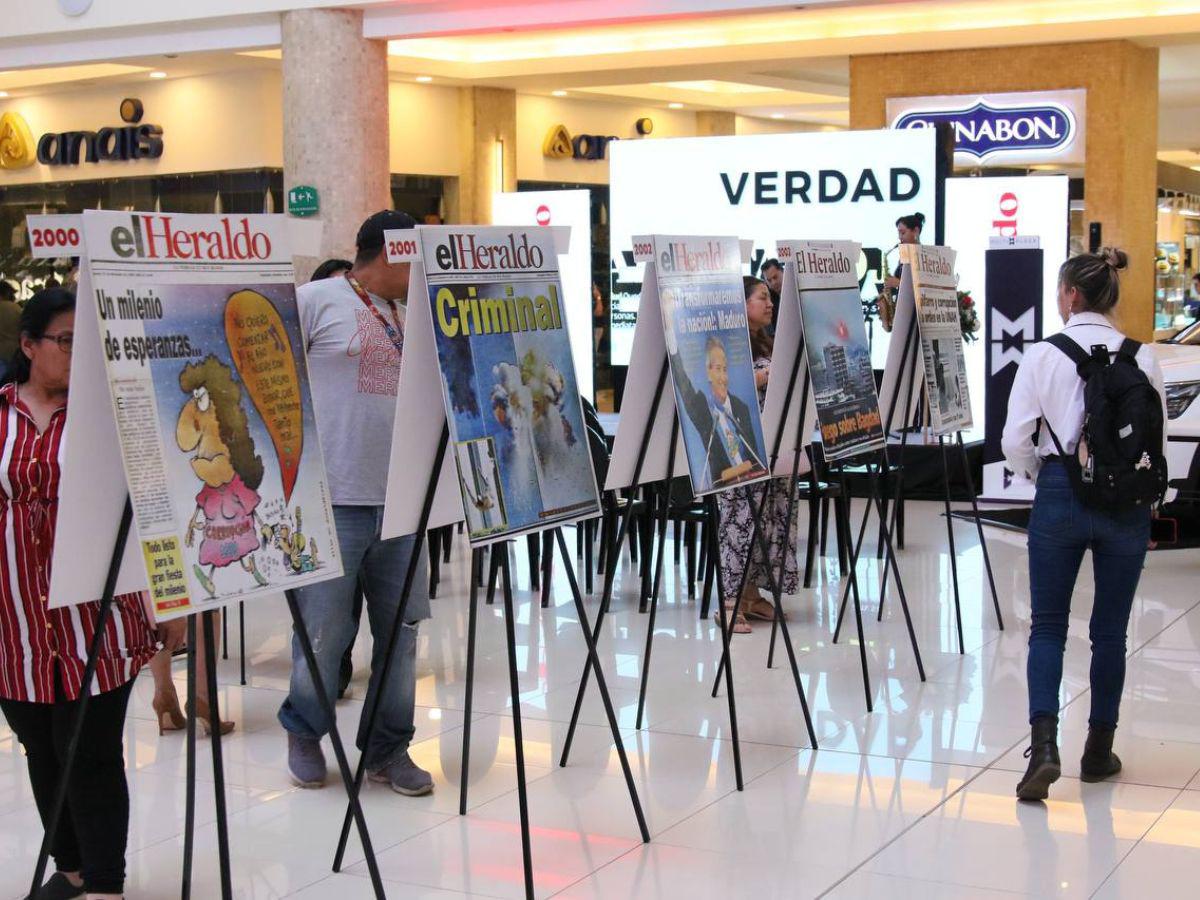 “45 años de historia”, acompáñanos a la exposición de portadas de EL HERALDO