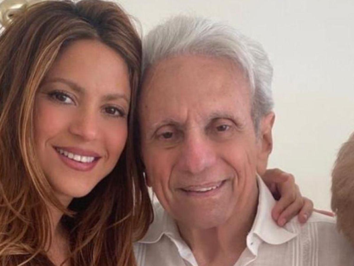 Shakira brinda detalles sobre el estado de salud de su padre