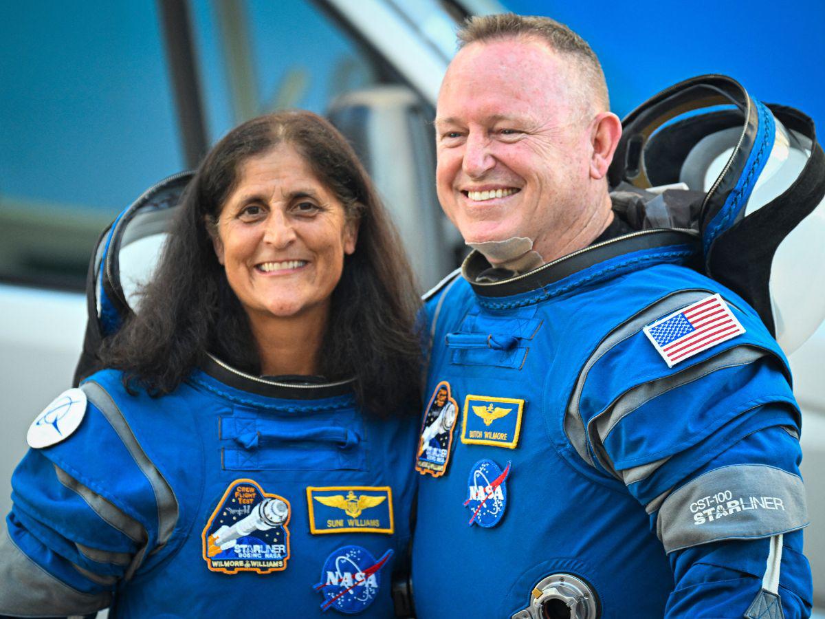 Suni Williams y Butch Wilmore son los astronautas a bordo de la nave, bautizada “Calypso.