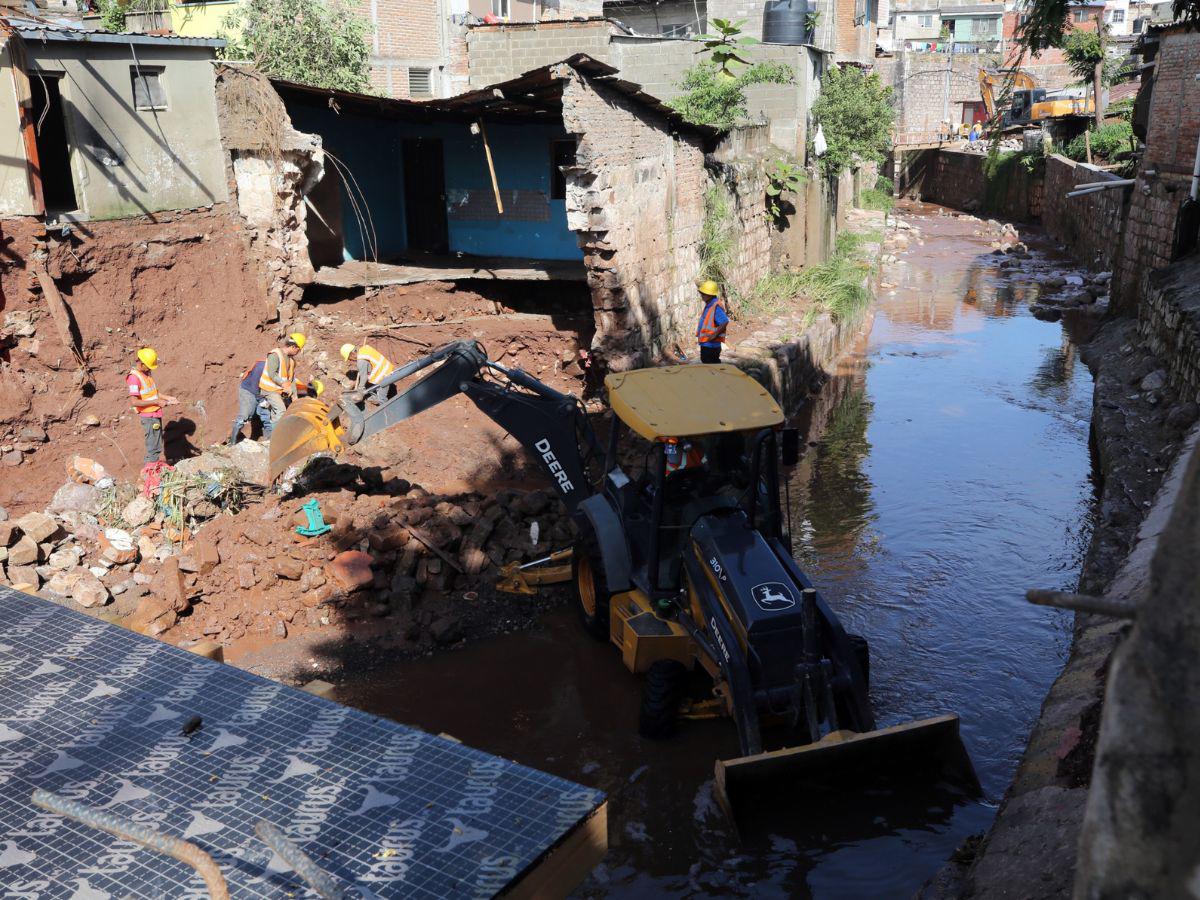 Múltiples incidencias y familias damnificadas reportó la capital por lluvias