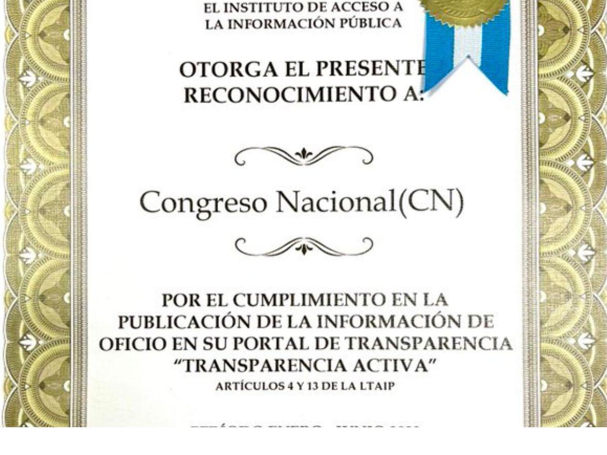 $!Los comisionados del IAIP siempre le han otorgado un certificado de cumplimiento de transparencia al Congreso Nacional, pero su opacidad es reprochada.