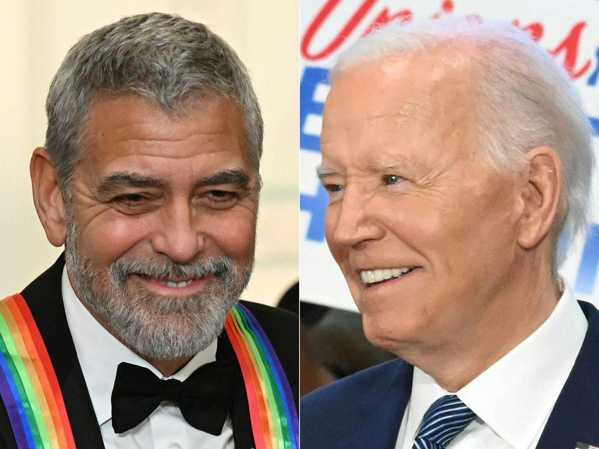 George Clooney pidió a Biden hacerse a un lado en su carrera presidencial