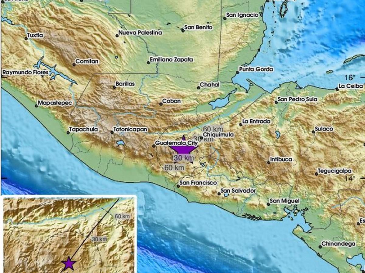 Sismo de magnitud 6.2 sacude Guatemala, El Salvador y Nicaragua sin dejar víctimas