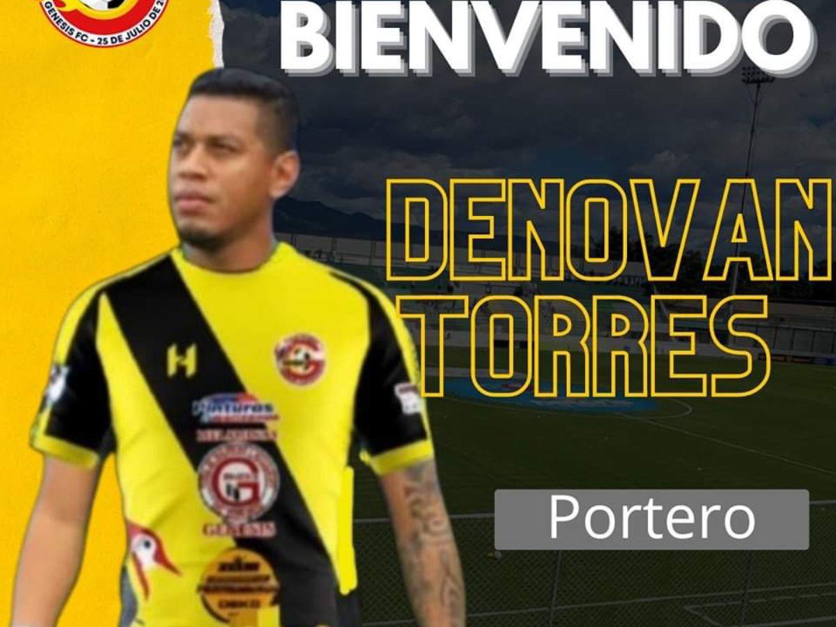 Denovan Torres, el nuevo portero fichado por el Génesis de Comayagua