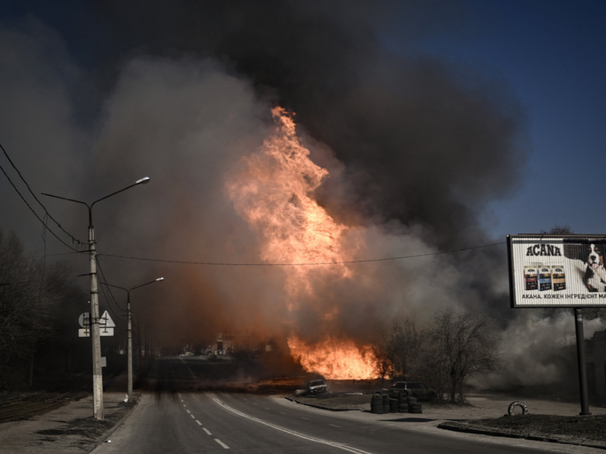 Rusia afirma que destruyó el mayor depósito de carburante del ejército ucraniano