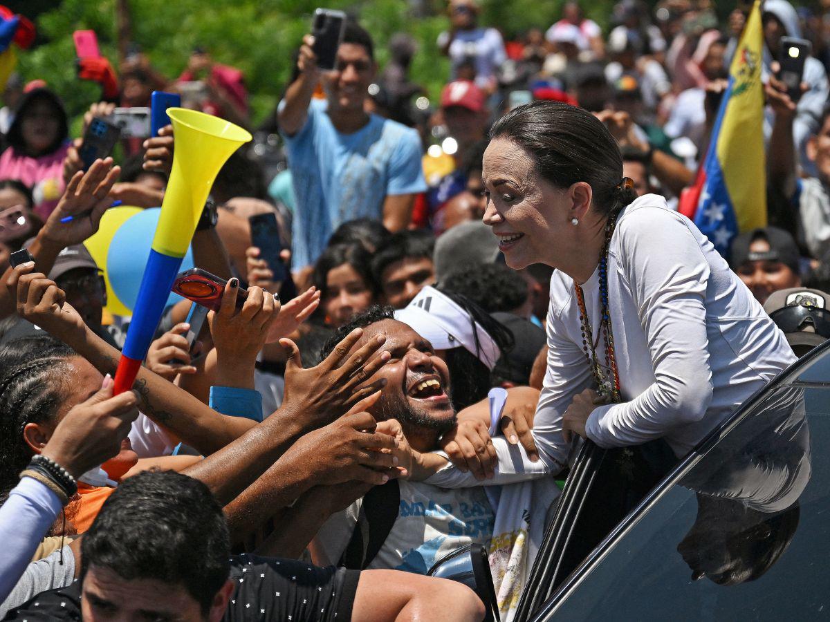 María Corina Machado aseveró que está dispuesta a hacer una transición pacífica.