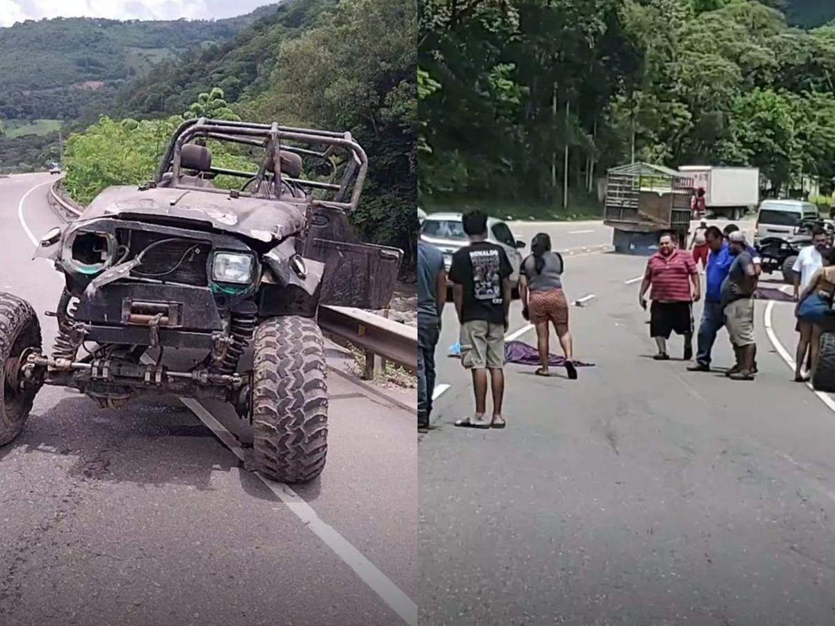 Dos muertos deja accidente en Taulabé, Comayagua; uno era menor de edad