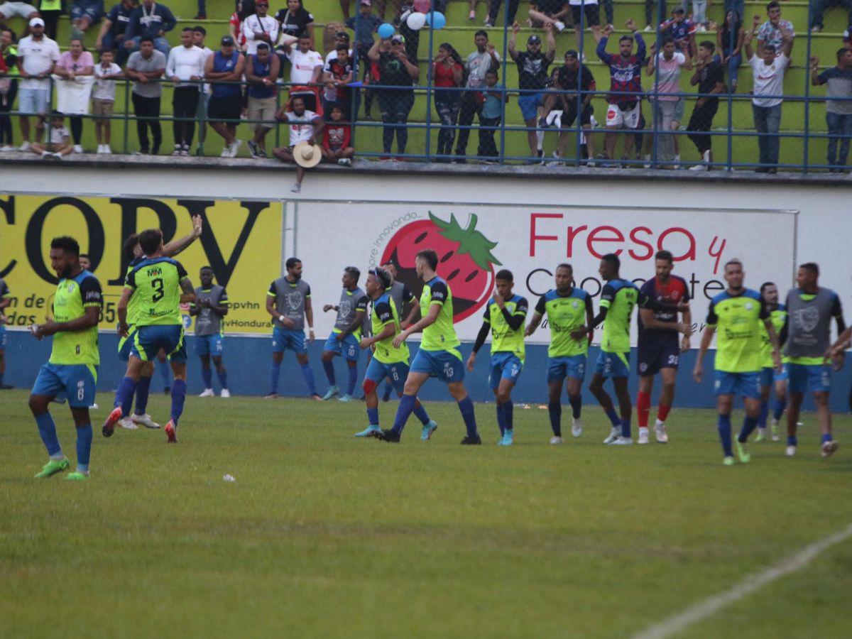 El gol de Auzmendi desató la locura en Olancho.