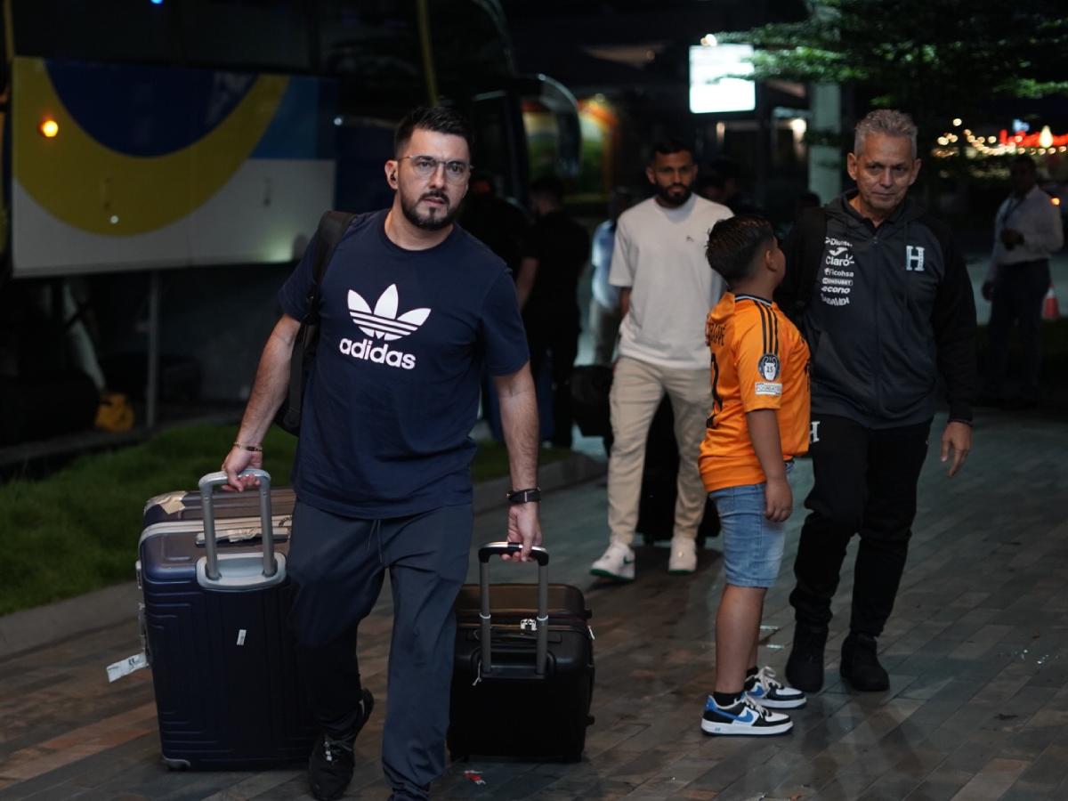 Honduras vs México: Así fue la llegada de los futbolistas a la concentración de la H