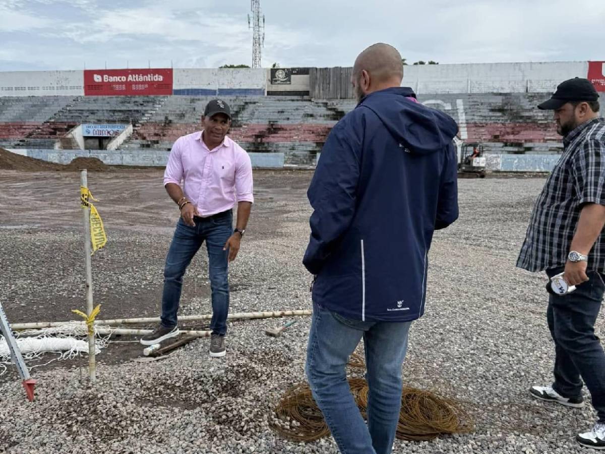 Así avanzan los trabajos de renovación en el estadio Ceibeño: Será una belleza