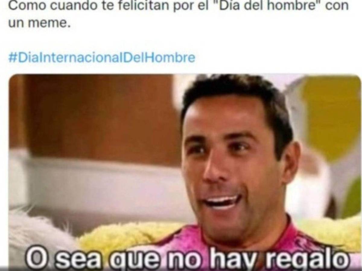 Los mejores memes que dejó el “Día Internacional del Hombre”