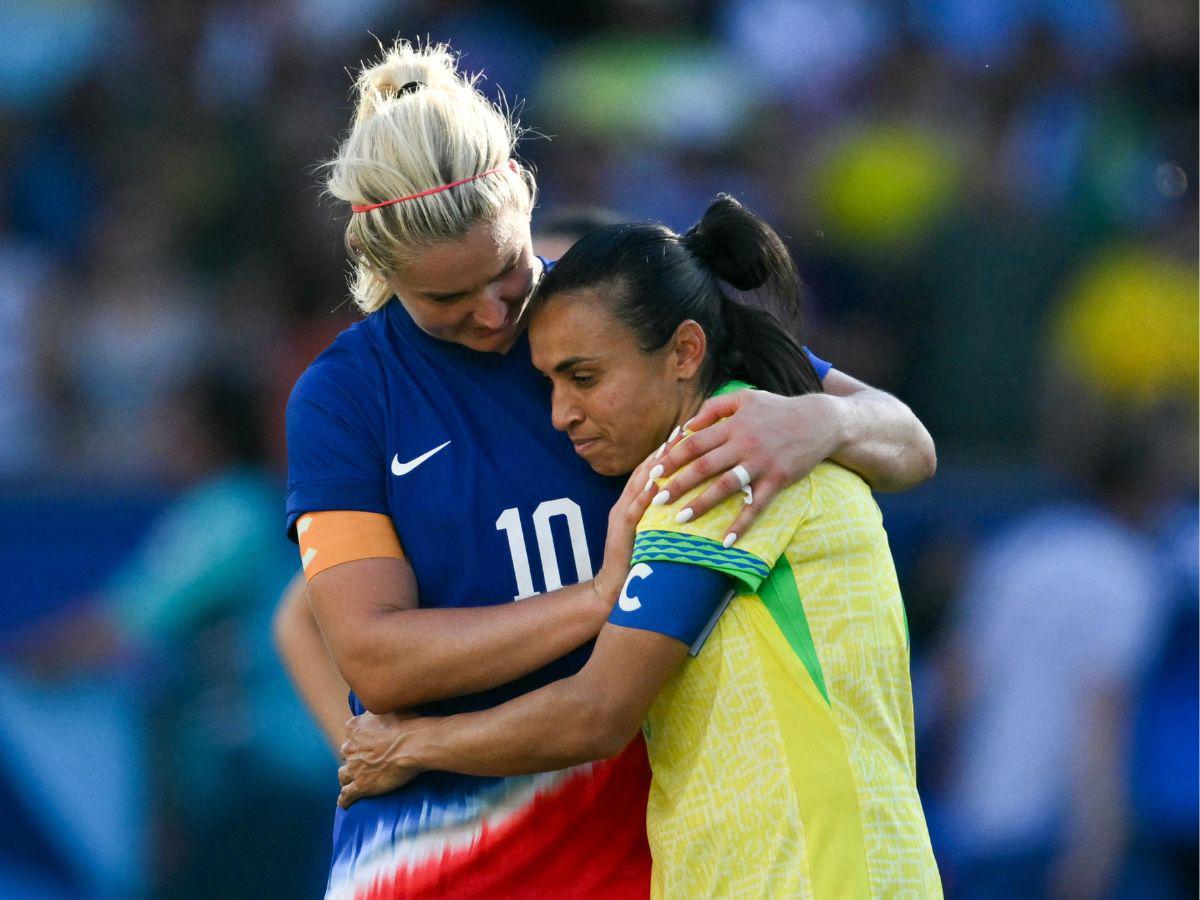 Estados Unidos frenó las ilusiones de la Reina del Fútbol de colgarse una medalla de oro olímpica para cerrar su legendaria carrera.