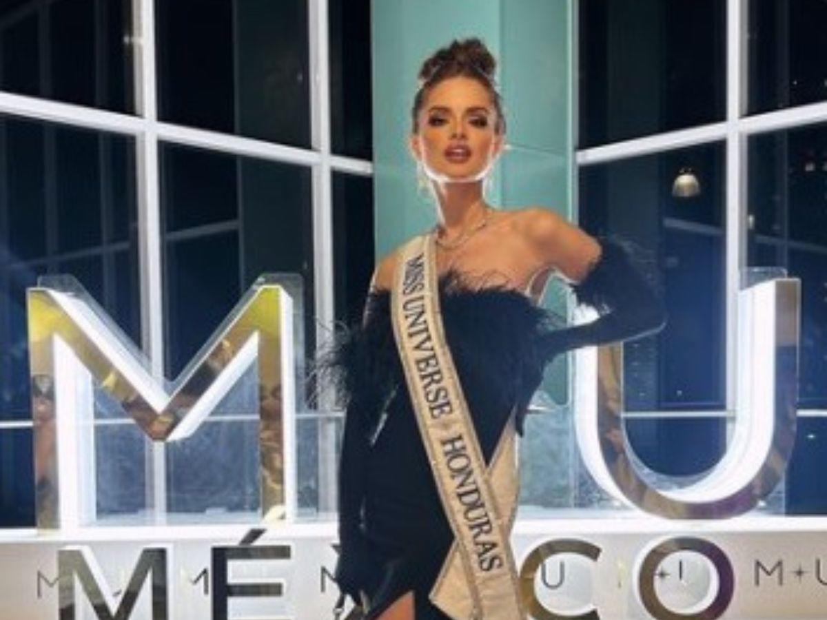 Stephanie Cam deslumbra con atrevido look en cena de Miss Universo