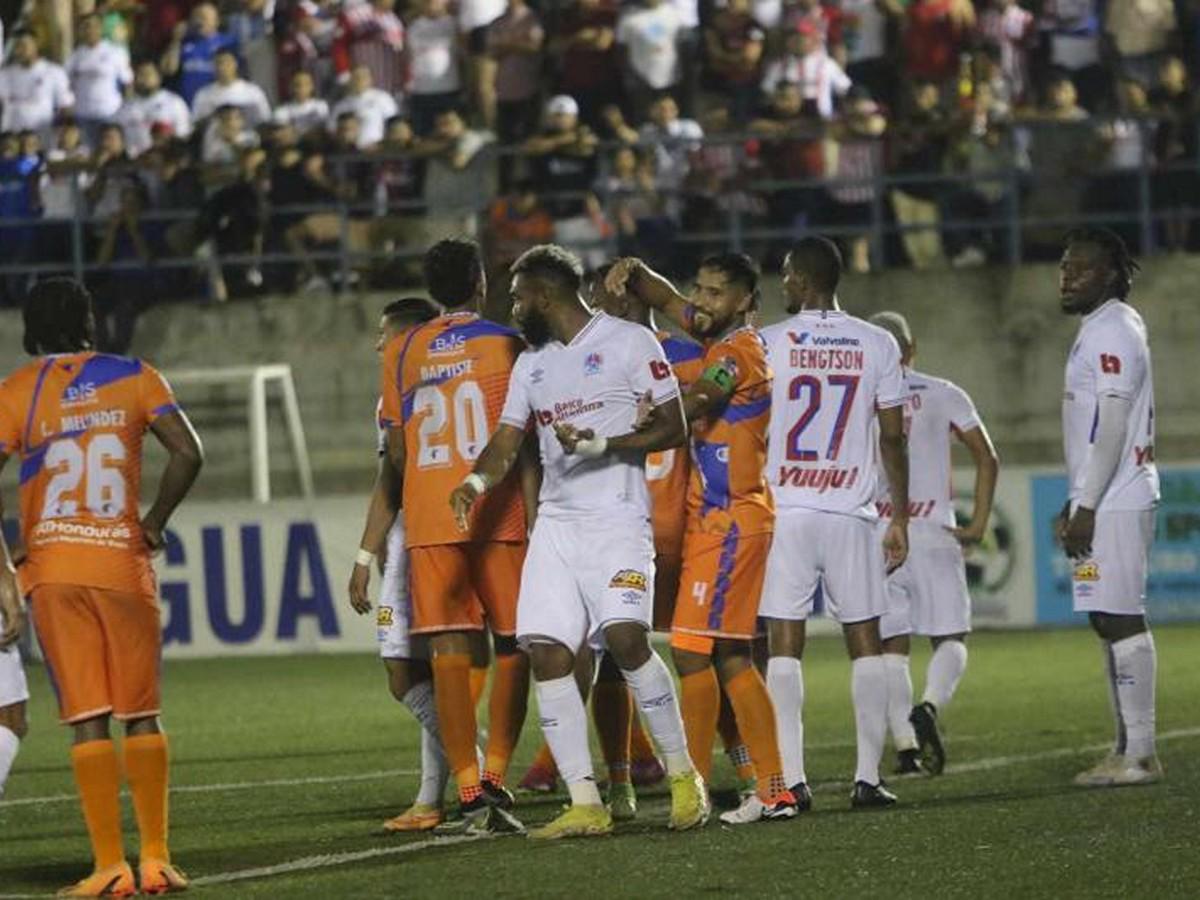 En el último minuto: Lobos UPN empata 3-3 a Olimpia en intenso duelo en el Emilio Williams de Choluteca