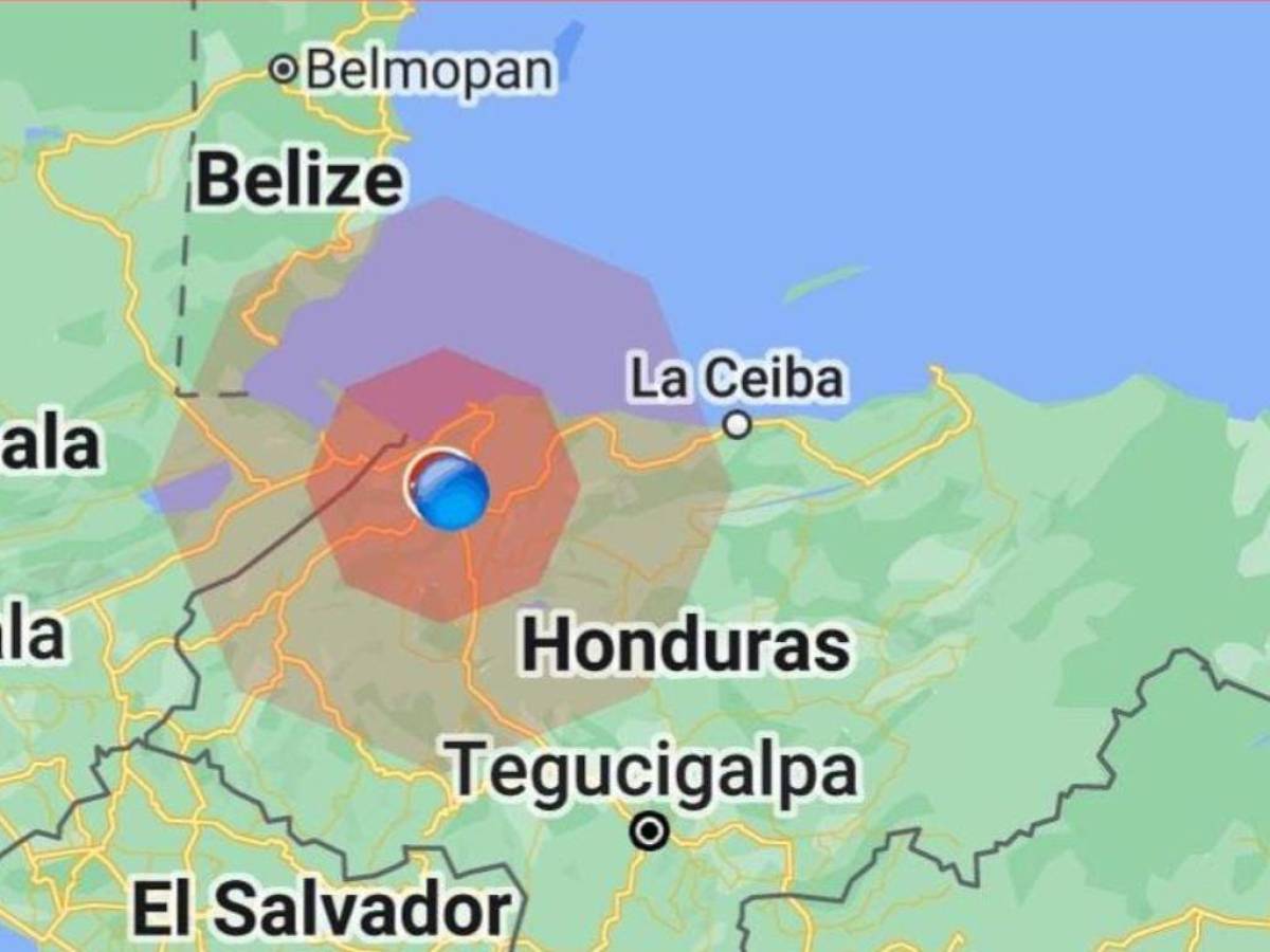 Un temblor de 3.6 se registró en San Pedro Sula este miércoles