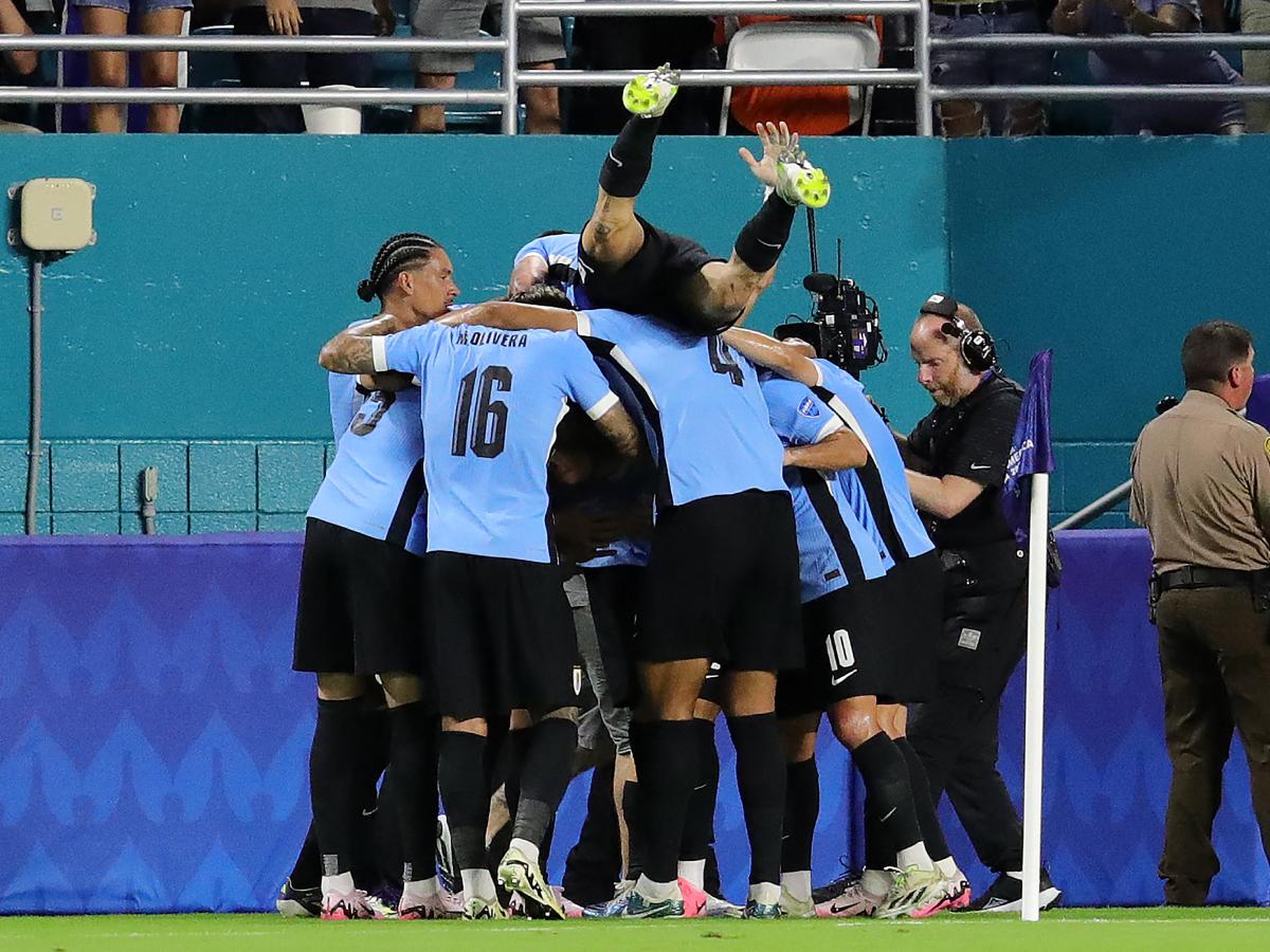 Uruguay debuta con victoria y golea a Panamá en la Copa América 2024