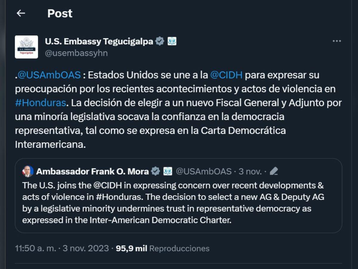 Este fue el mensaje que respondió el canciller.