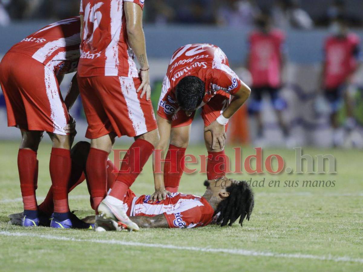 Tensión en el Vida: Henry Figueroa se “rompe” y es sustituido por lesión ante Motagua