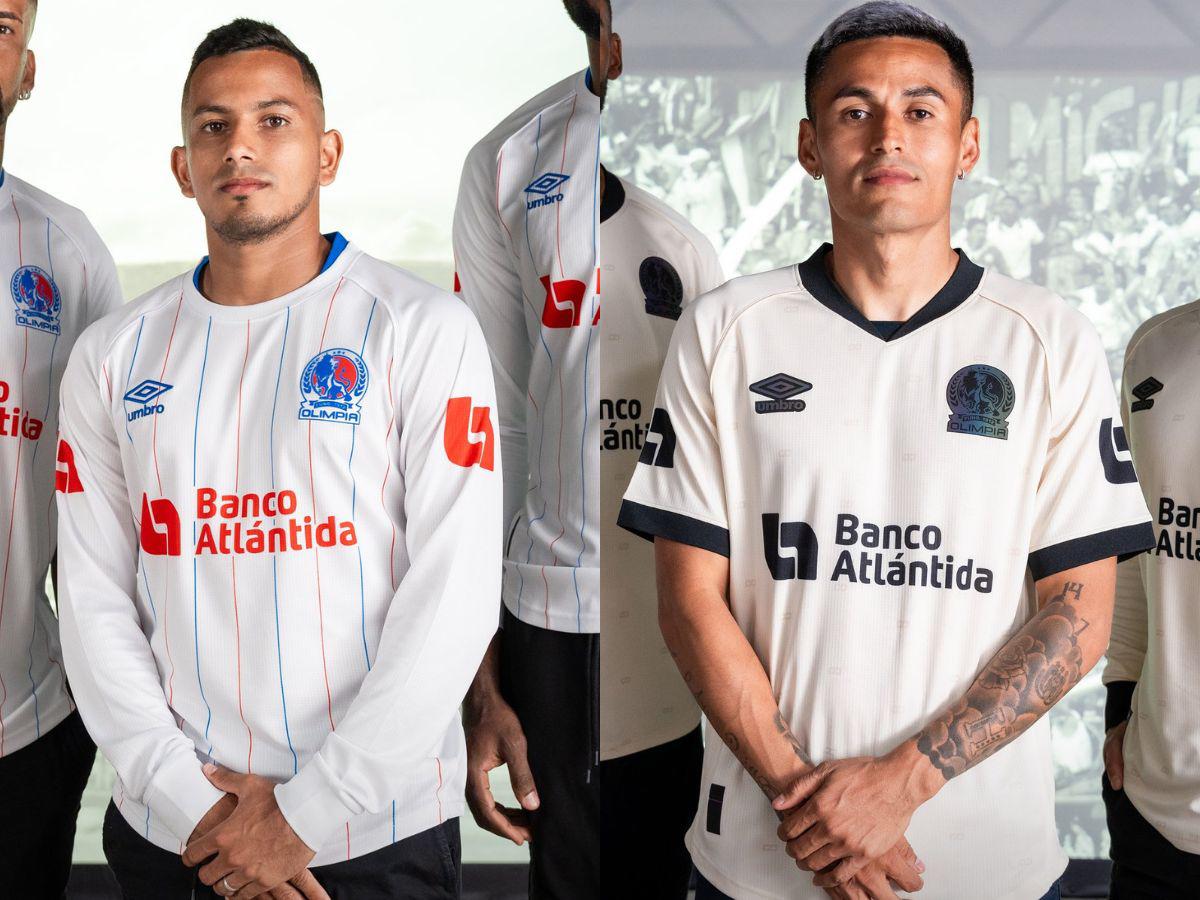Olimpia presenta nuevas camisetas para la próxima temporada en Honduras