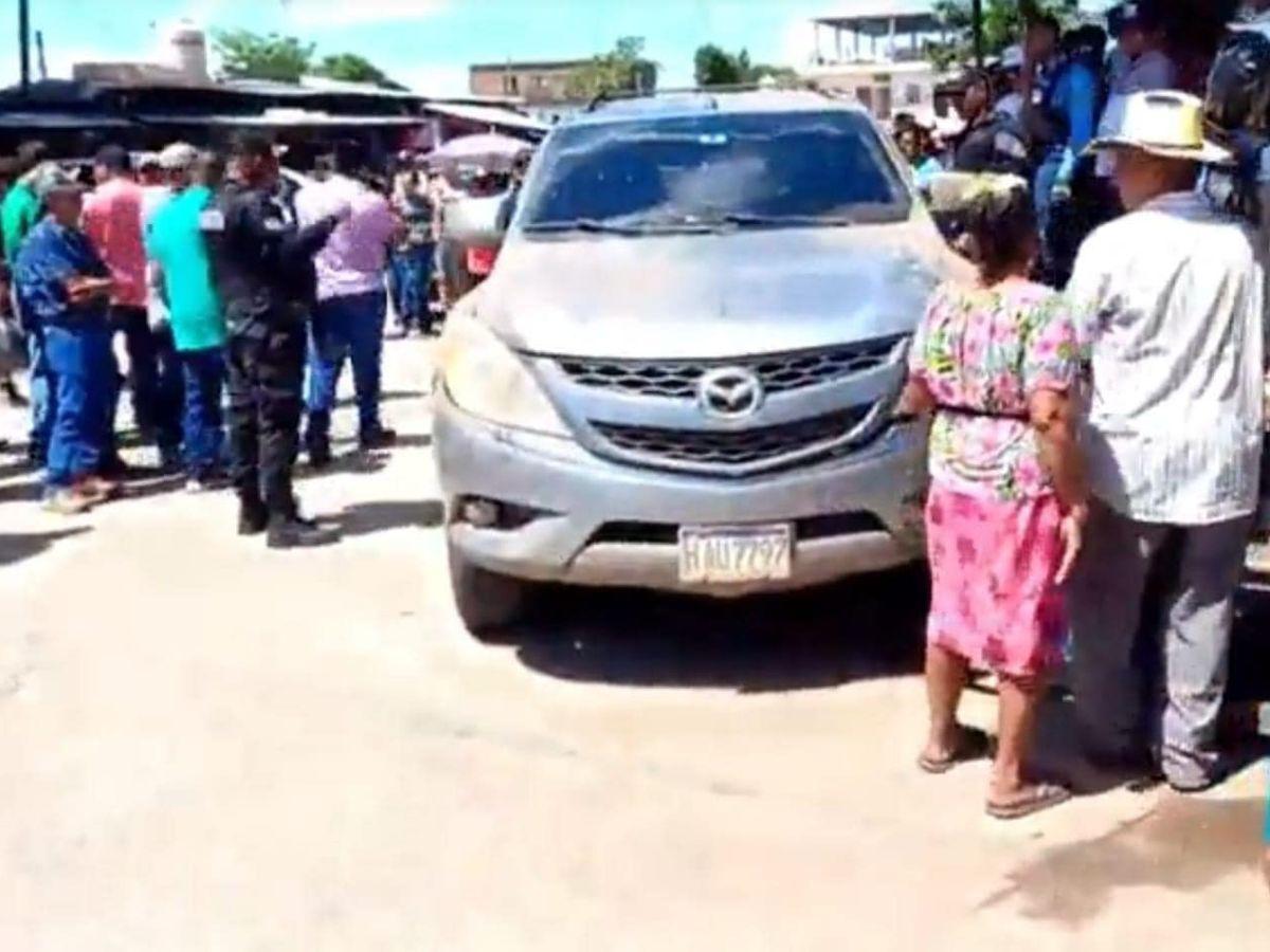 Un muerto y dos heridos deja atentado en Catacamas, Olancho