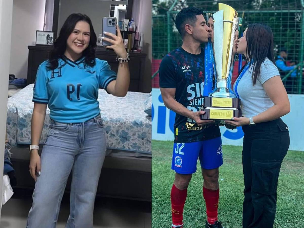 Así es la bella Daniela Hernández, esposa del jugador de Olimpia Carlos Pineda