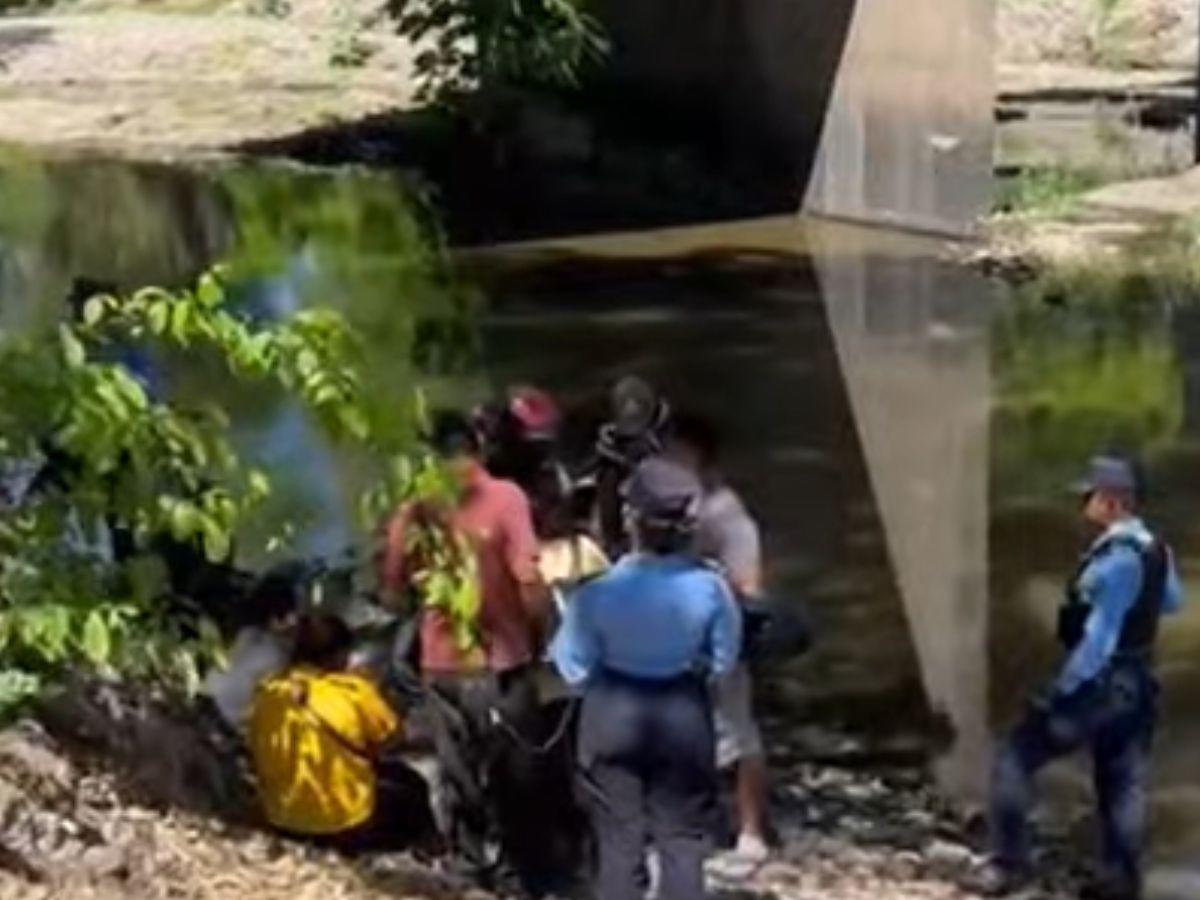 Hombre muere tras caer de puente en el río Humuya, Comayagua