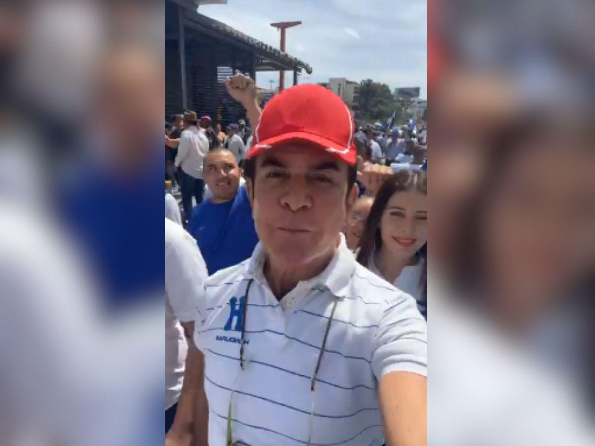 “La gran mayoría del Partido Nacional es gente buena”: Salvador Nasralla en marcha del Bloque de Oposición Ciudadana