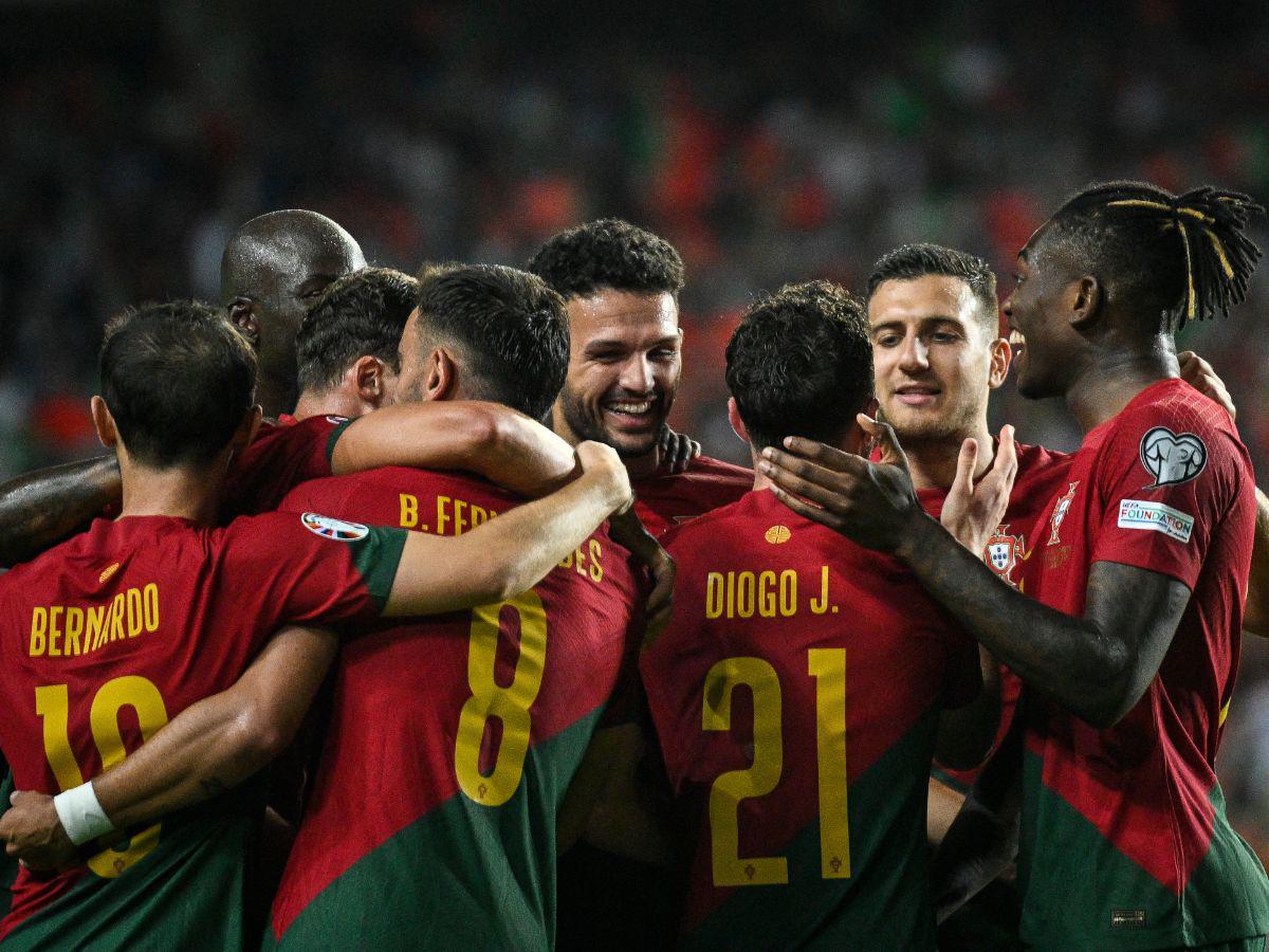 Sin Cristiano Ronaldo, Portugal aplastó 9-0 a Luxemburgo rumbo a la Euro 2024