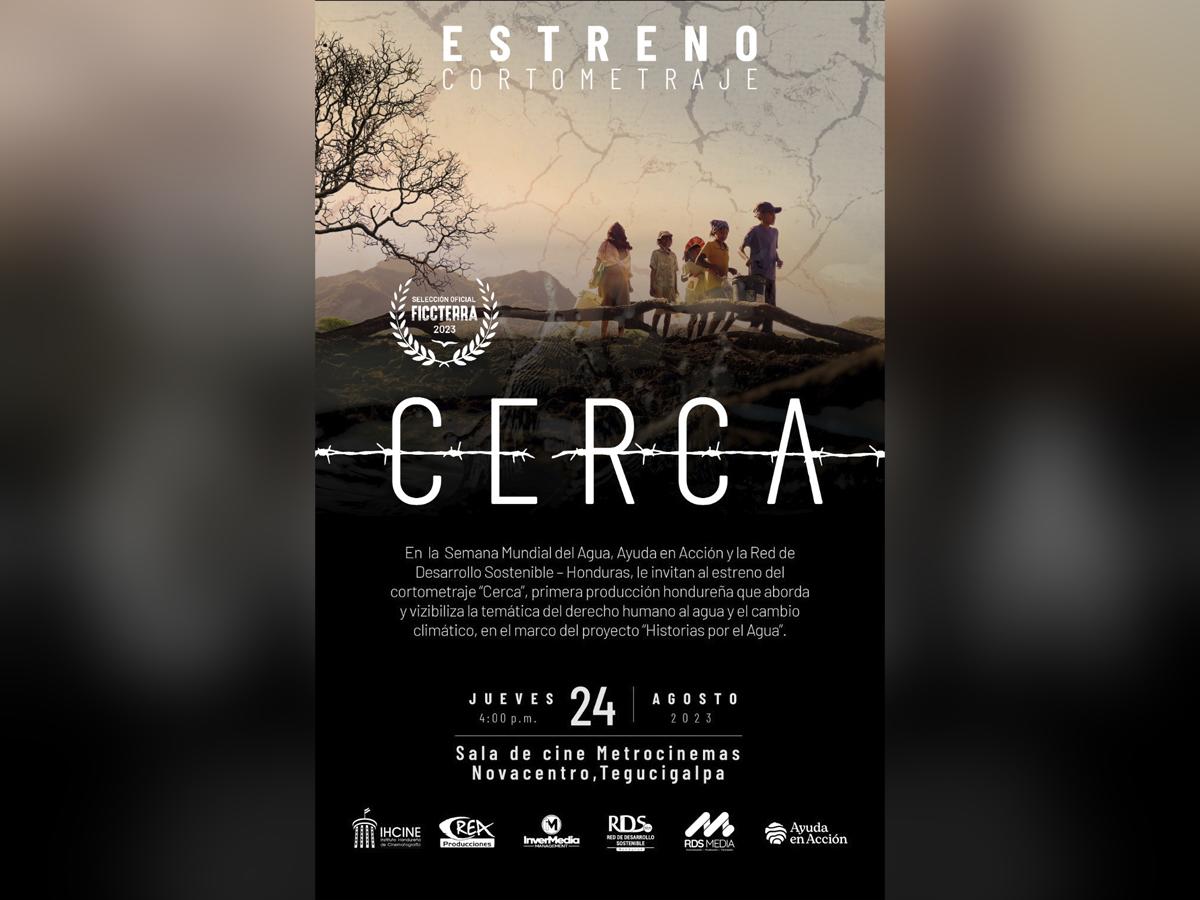 <i>El cortometraje “CERCA” es la primera producción que visibiliza la temática del derecho humano al agua.</i>