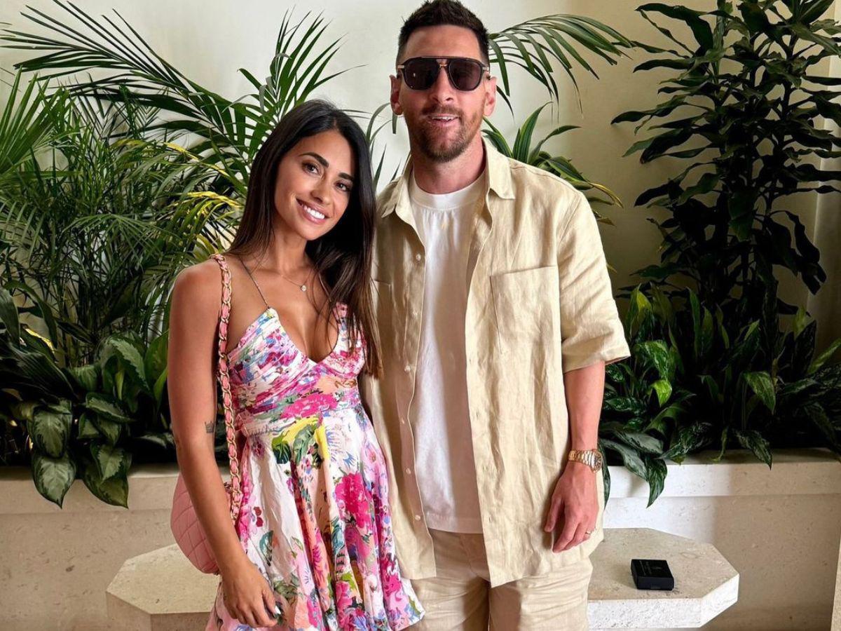 Messi y Antonela disfrutan de sus vacaciones al ritmo de “Tengo un plan”