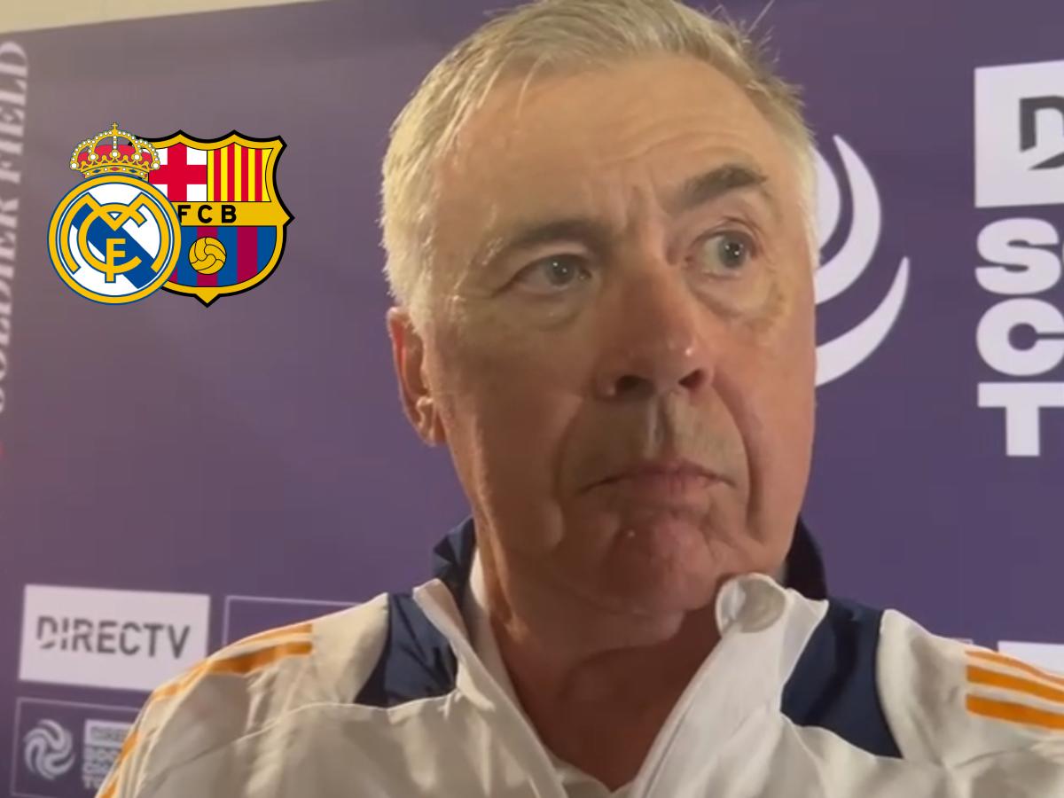 Ancelotti responde a EL HERALDO tras perder ante Barcelona: “Nos volvimos locos”