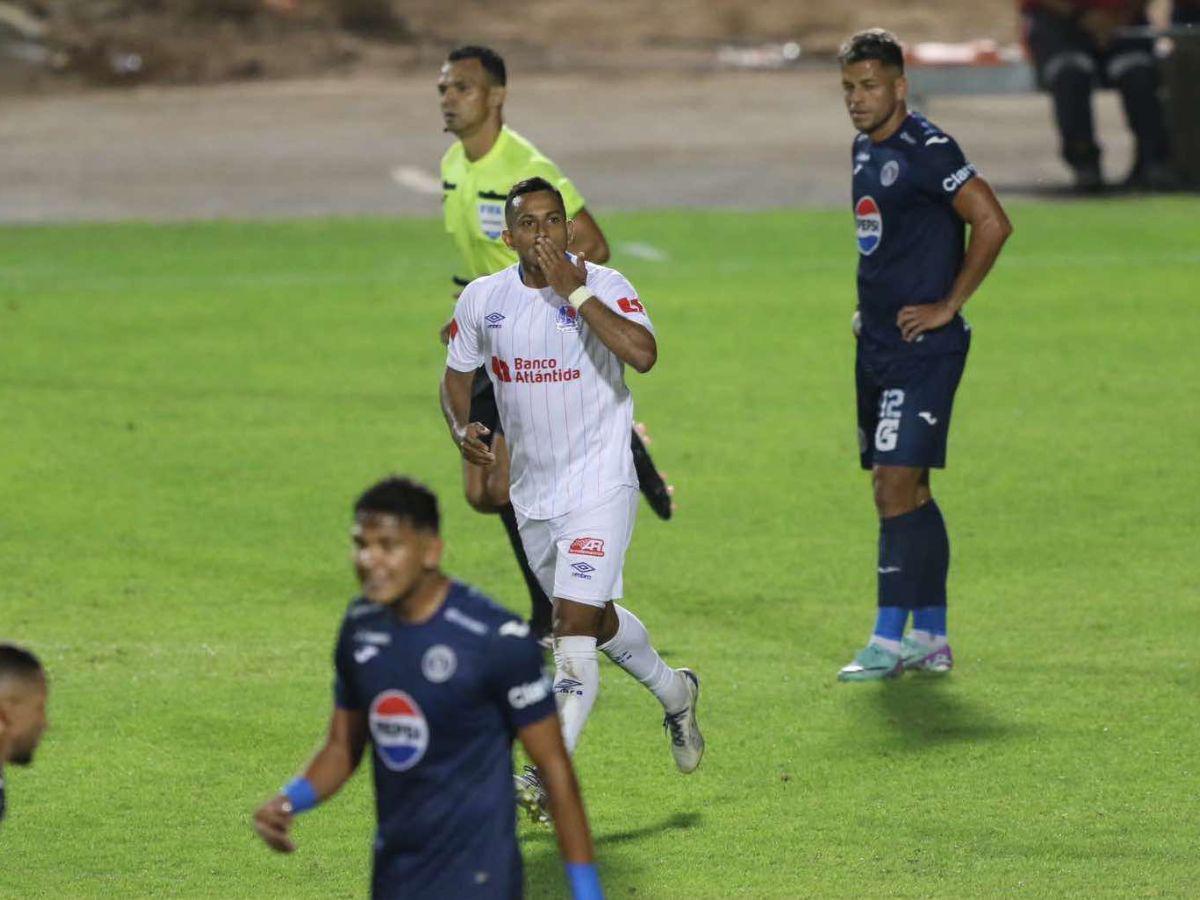 Edwin Rodríguez empató el partido iniciando el segundo tiempo.