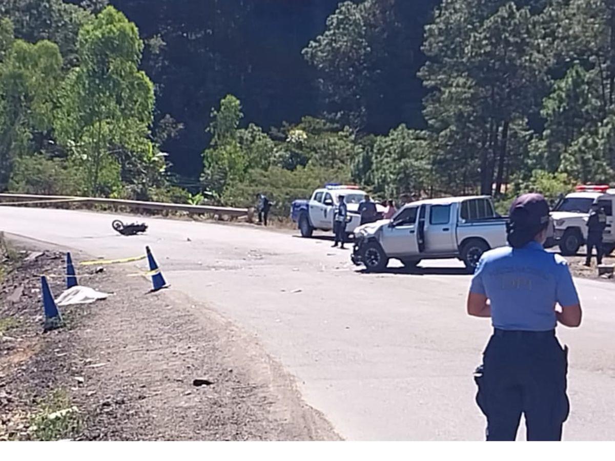 Motociclista muere tras colisionar con un carro en La Montañita