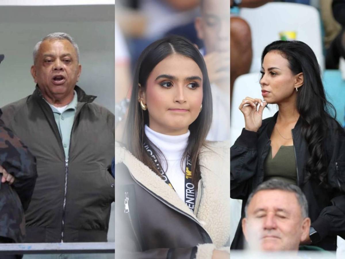 Presentadores hondureños y famosos en el estadio Nacional para la final Olimpia-Motagua