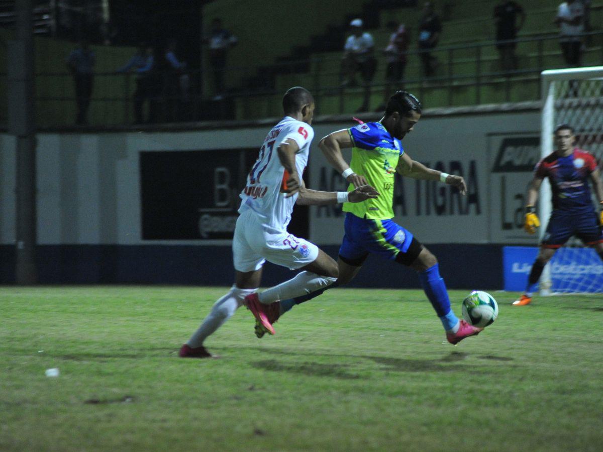 Jerry Bengtson le dio la victoria al Olimpia frente al Olancho