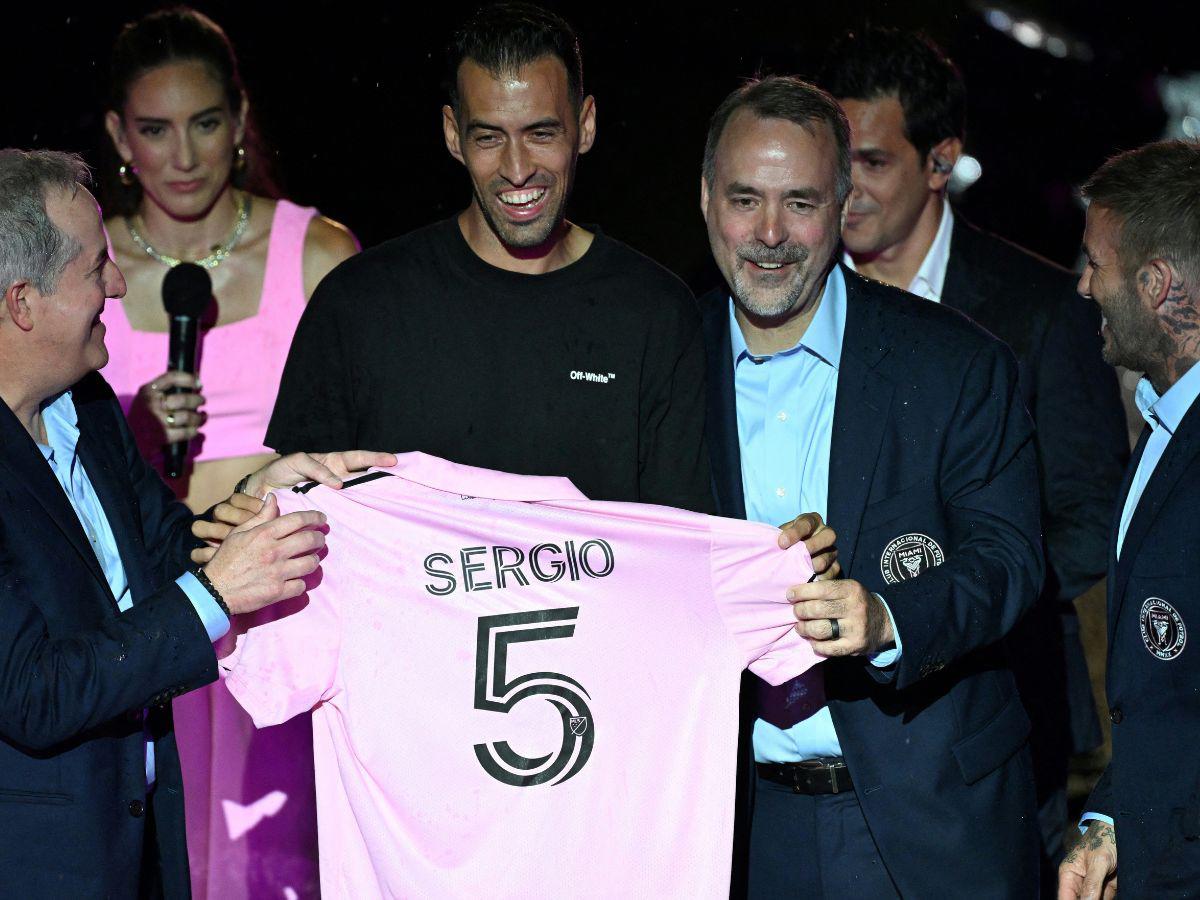 Sergio Busquets tras agradecer el recibimiento en el club de la MLS.