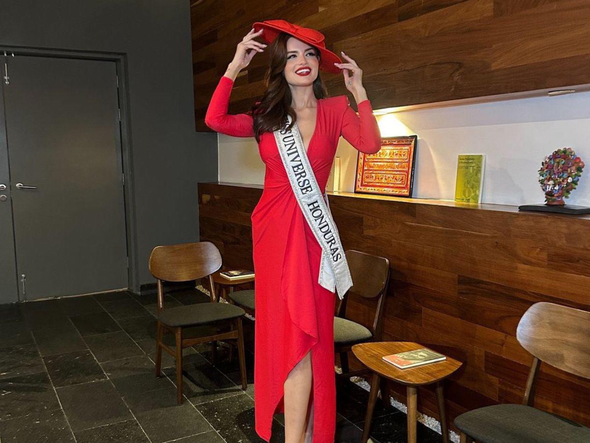 Miss Honduras, Stephanie Cam, se une a candidatas a Miss Universo 2024 en México