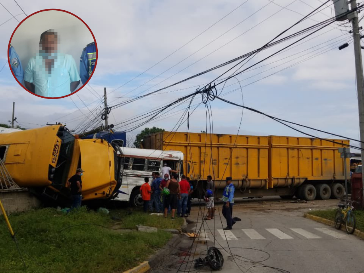 Exceso de velocidad provocó trágica colisión de rastra en San Pedro Sula