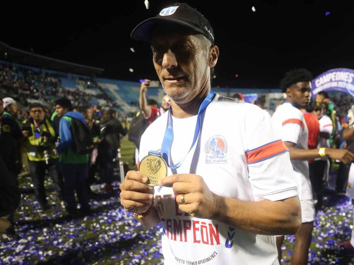 Pedro Troglio se convierte en el técnico con más títulos ganados en Honduras