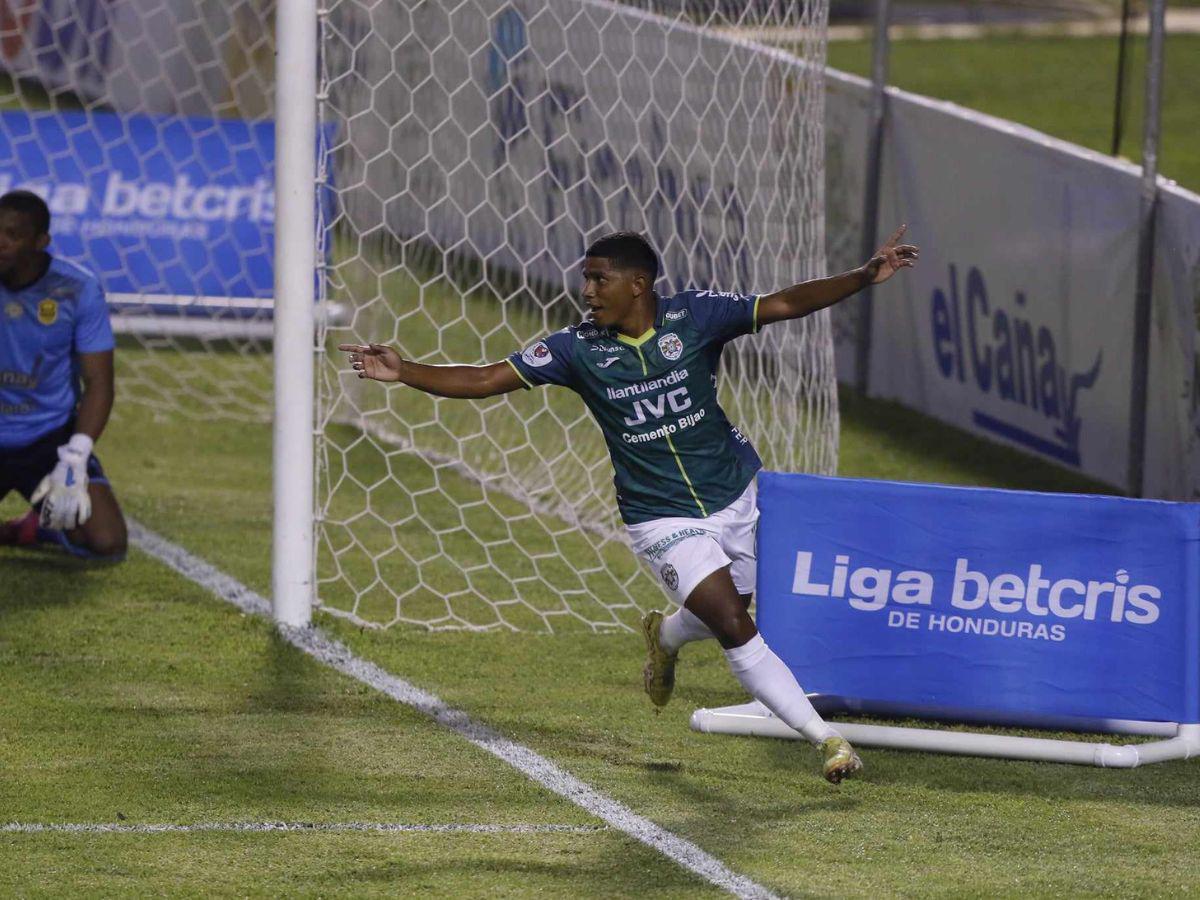 ¡Noche verdolaga! Marathón gana 2-1 a Real España en el derbi sampedrano