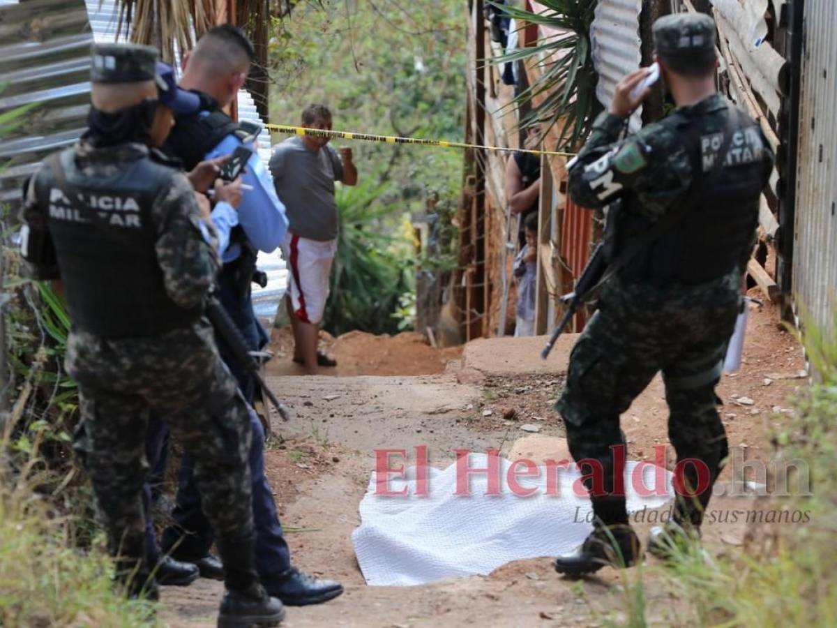 Matan a un hombre en colonia Los Pinos de la capital