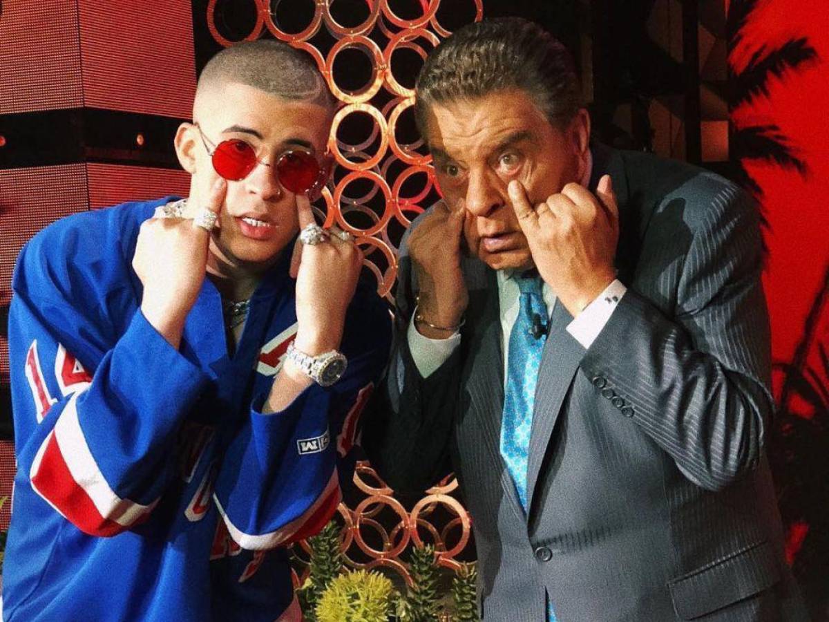 Don Francisco revela que ha sido ignorado por Bad Bunny: “Yo fui el primero que lo llevó a la televisión”