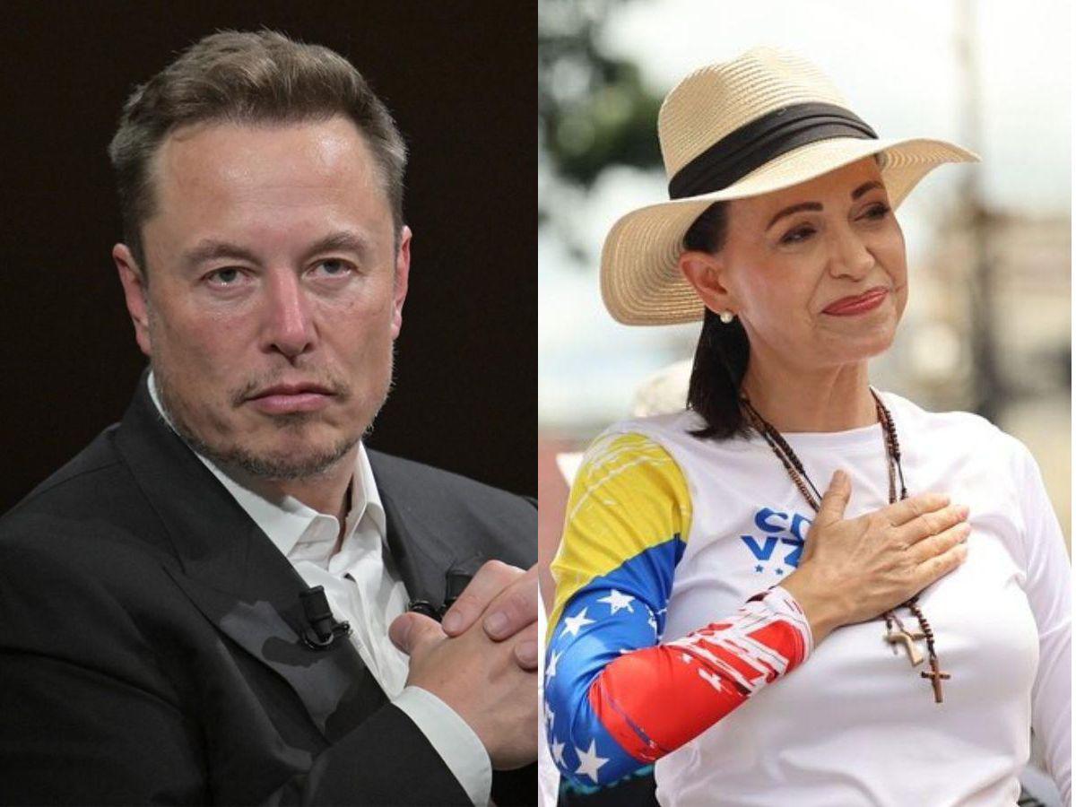 Elon Musk muestra apoyo a María Corina Machado para elecciones en Venezuela